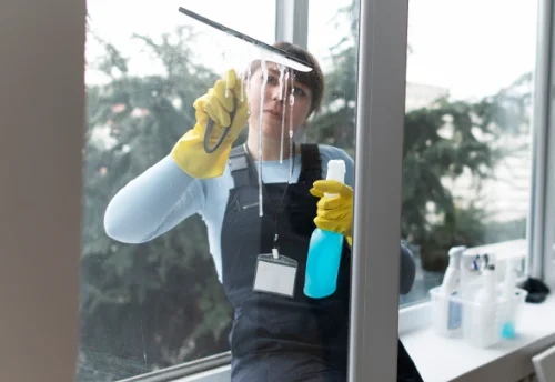 Nettoyage de vitres intérieures et extérieures à Bailly